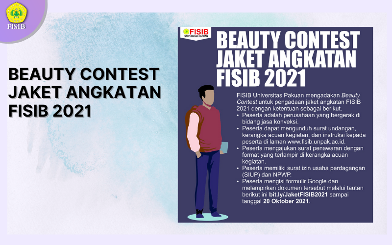 Beauty Contest &quot;Jaket Angkatan FISIB 2021&quot;