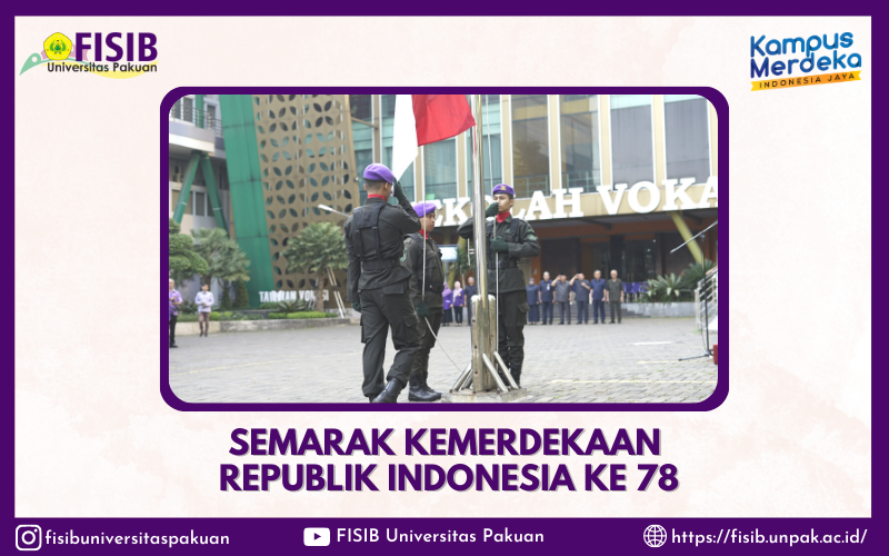 SEMARAK KEMERDEKAAN REPUBLIK INDONESIA KE 78