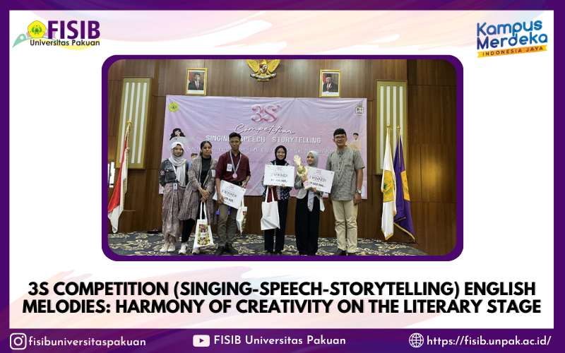 3S Competition (SINGING-SPEECH-STORYTELLING) English Melodies: Harmony of Creativity on the Literary Stage