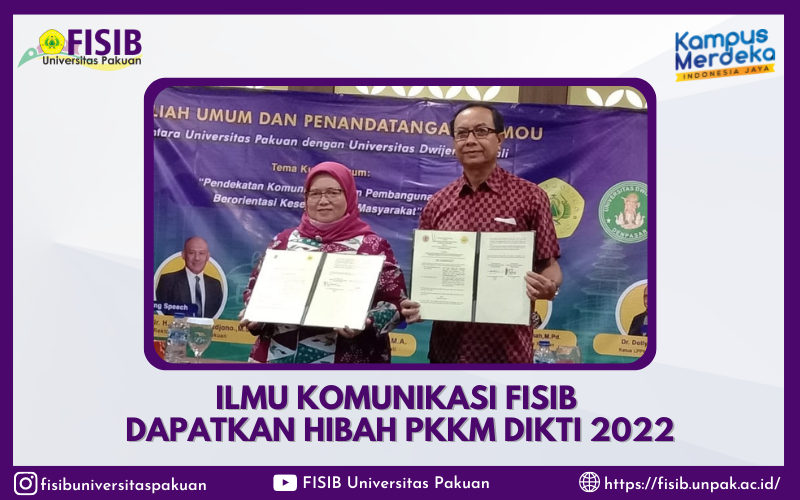 MoU FISIB Universitas Pakuan dengan  Fakultas Ilmu Komunikasi Universitas Dwijendra