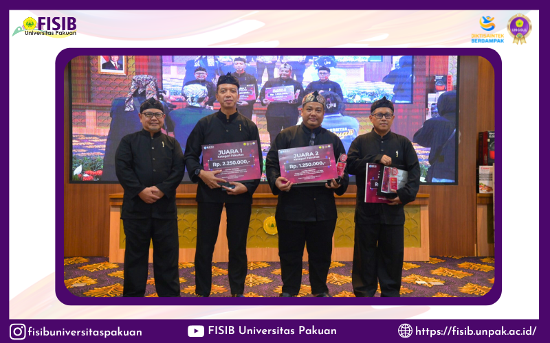 Kemeriahan Dies Natalis Universitas Pakuan ke-45 - FISIB Raih Tiga Penghargaan