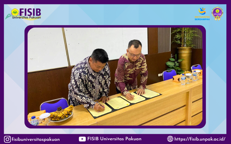 FISIB Universitas Pakuan dan FIB UNIKOM Jalin Kerja Sama Tridharma Perguruan Tinggi