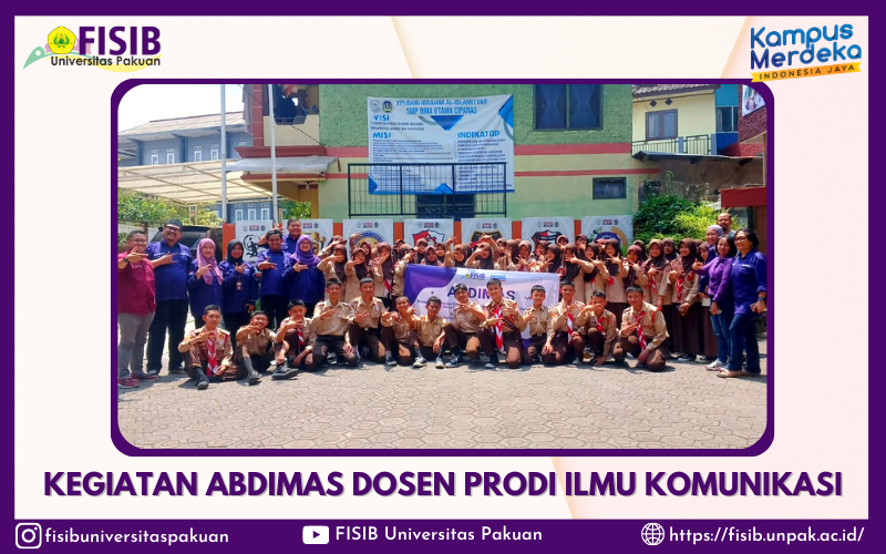 Kegiatan abdimas Dosen Prodi Ilmu Komunikasi