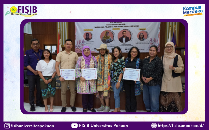 Kuliah Umum , MoA Komnas Perempuan dan IA FISIB UNPAK dengan Universitas Bangka Belitung