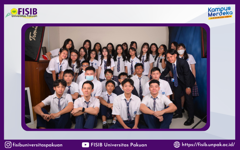 Kunjungan SMP Dian Harapan ke FISIB Universitas Pakuan