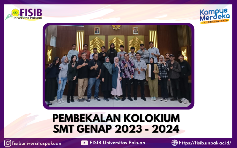 Pembekalan Kolokium SMT Genap 2023 - 2024