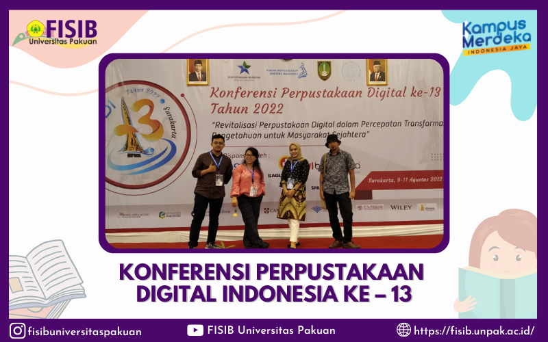 Konferensi Perpustakaan Digital Indonesia ke – 13