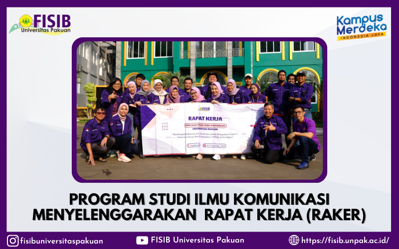 Program Studi Ilmu Komunikasi Menyelenggarakan Rapat Kerja (Raker)