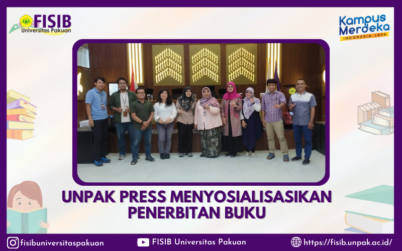 Unpak Press menyosialisasikan penerbitan buku