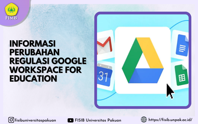 Informasi Perubahan Regulasi Google Workspace For Education