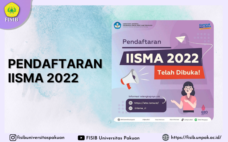 Pendaftaran IIsma 2022